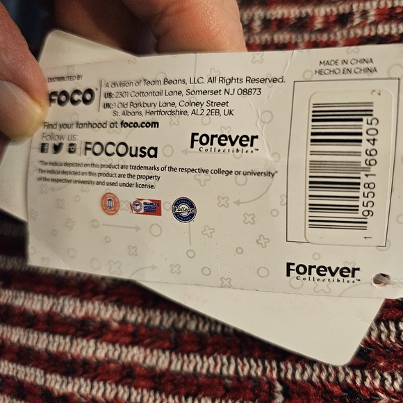 NWT FOCO Ohio State Buckeyes Colorblend Button Boot. Size XL 11-12 - Picture 5 of 7